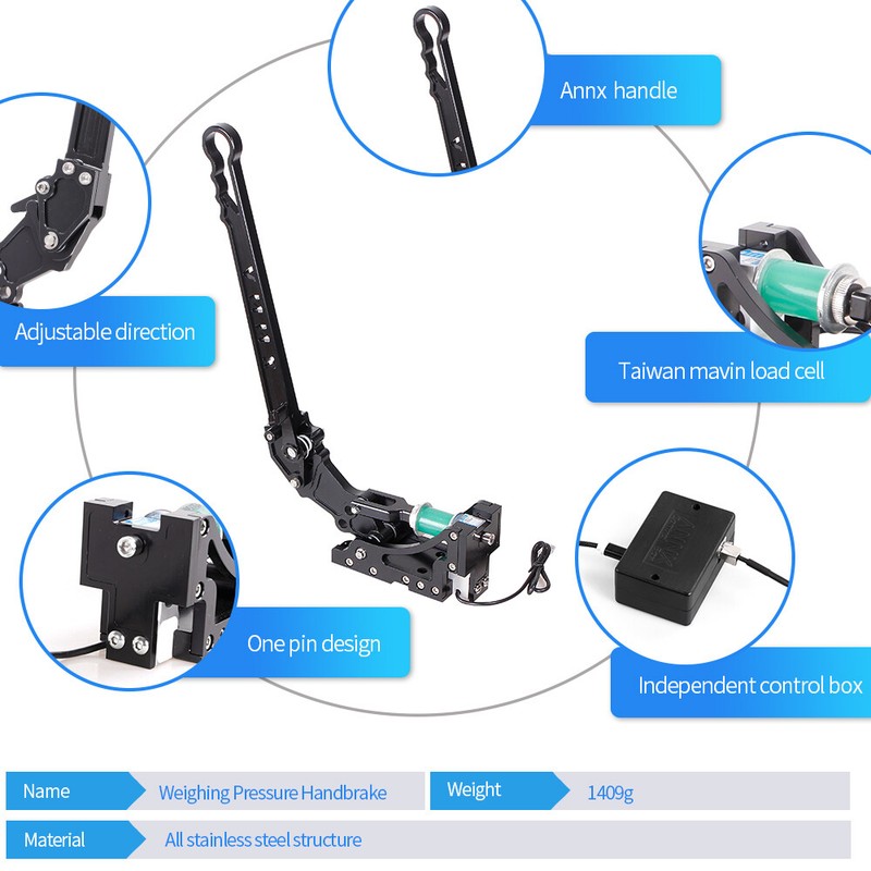 Weighing Pressure Handbrake SIM USB Handbrake for G25/G27/G29/G295/T300/T500 gallery