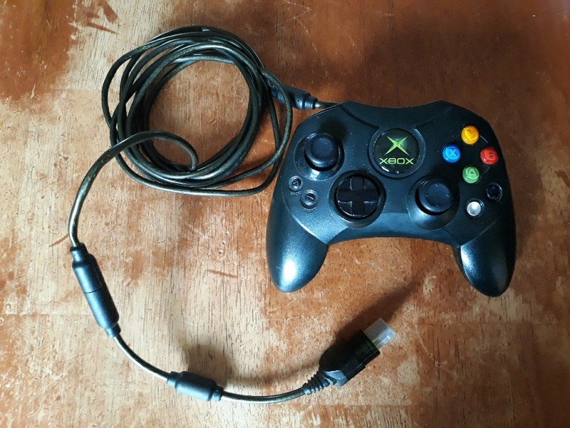 Original OEM OG Microsoft Xbox Contoller S Type Akebono X08-69873 – WORKING!