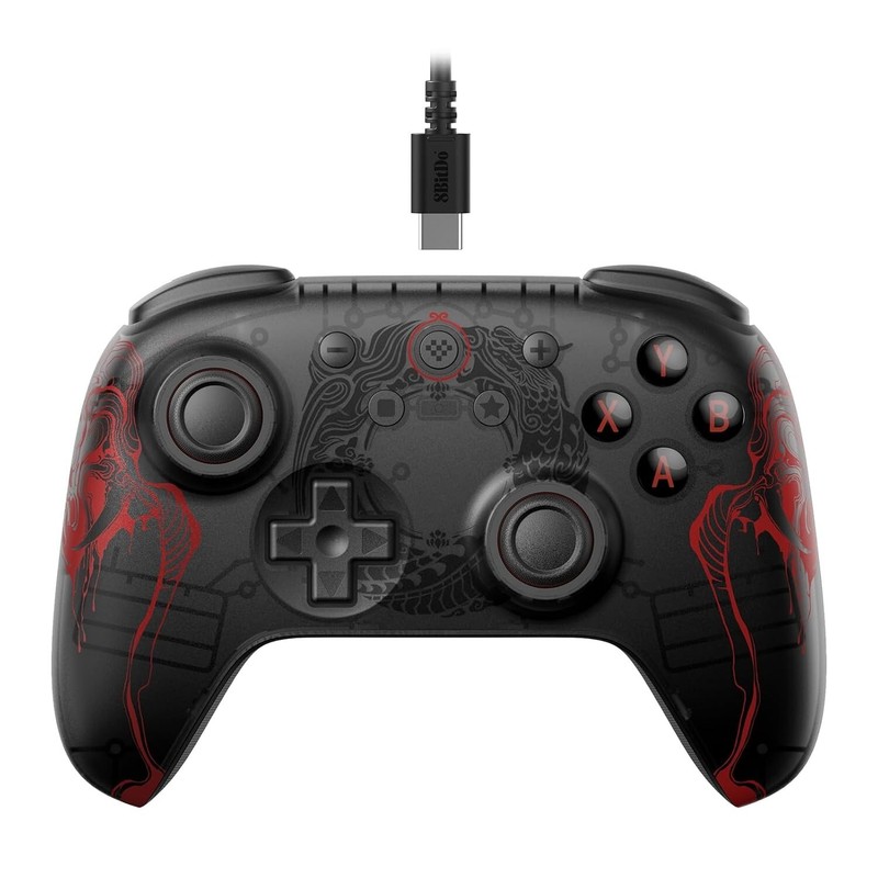 8Bitdo Ultimate 2C Wired Controller for Windows PC and Android, with 1000Hz Poll