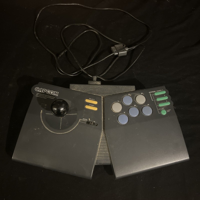 Capcom Power Stick Fighter Arcade Stick for Super Famicom Operation Confirmed