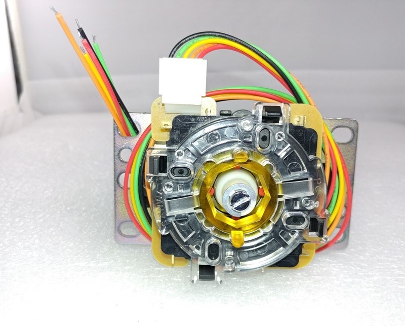Japan Sanwa Joystick Dark Blue JLF-TP-8YT-SK & GT-Y Harness Video Arcade Parts gallery