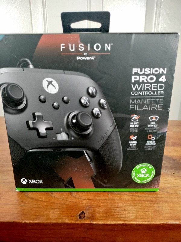 New Open Box PowerA Fusion Pro 4 Wired Controller Xbox Series X|S PC Hall Effect