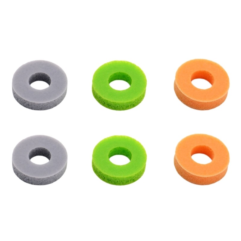 6pcs Controller Auxiliary Rings Silicone Motion Control Rings for Controller