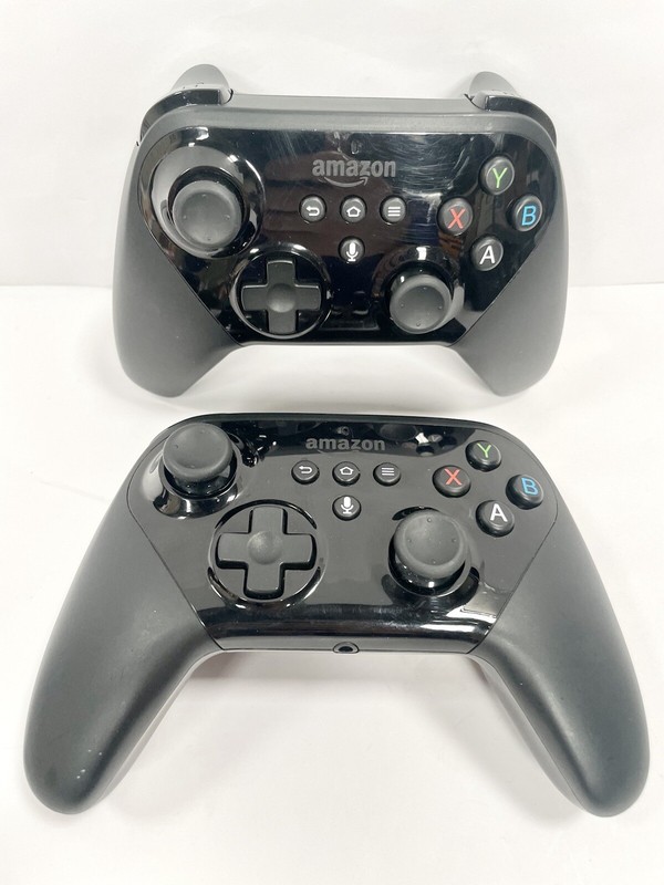 Lot Of 2 DE38UR Amazon Fire TV 2nd Gen Wireless Game Controller W/ Voice Search
