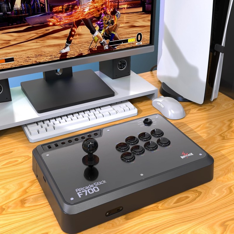 Mayflash Arcade Stick F700 for PS5, PS4, Switch 2, Windows, Apple, Android gallery