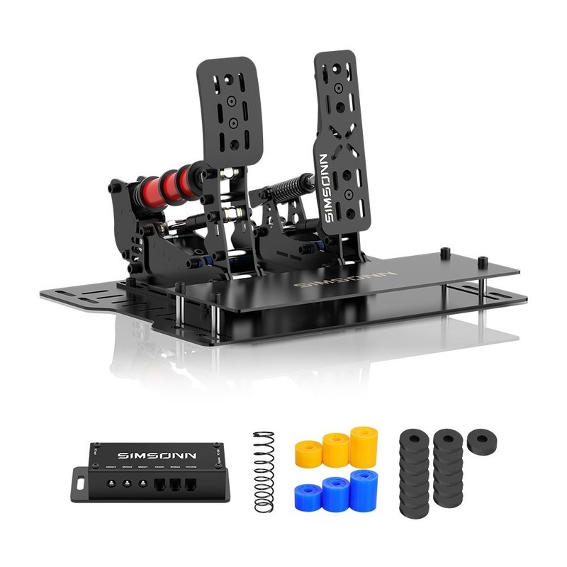 SIMSONN Plus X Hydraulic Pedal Accelerator +Brake Racing Simulation Pedal Kits gallery