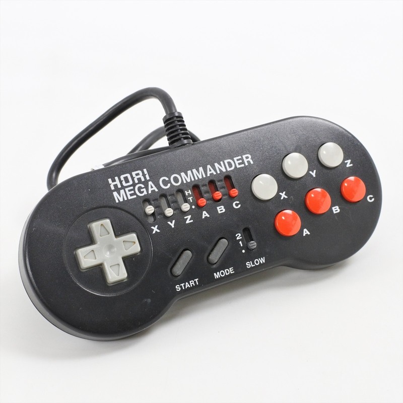 HORI MEGA COMMANDER Controller HMU-07 Control Pad For Mega Drive SEGA 2854