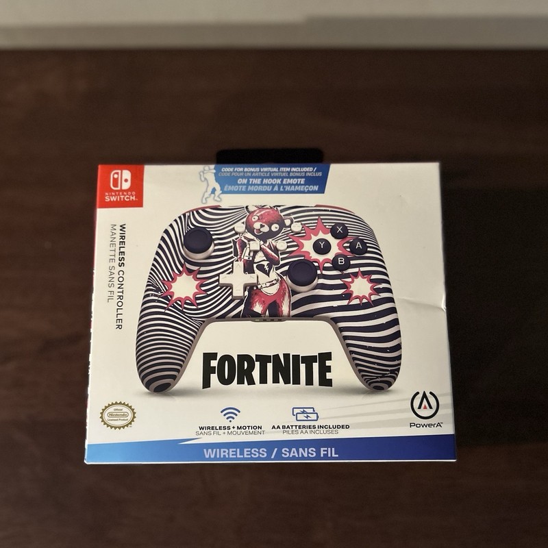 PowerA Wireless Switch Controller For Fortnite Cuddle Team Leader Bluetooth