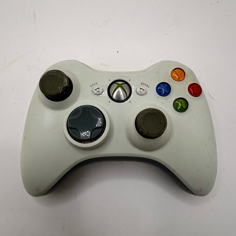OEM Microsoft Xbox 360 White Xbox 360 Wireless Controller X801769-024