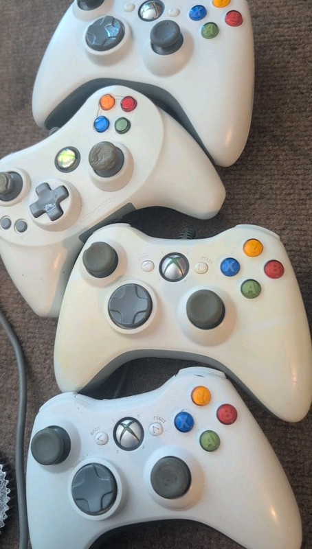 Original Microsoft Xbox 360 & PC Windows Wireless Controller 1403 OEM -lotof4