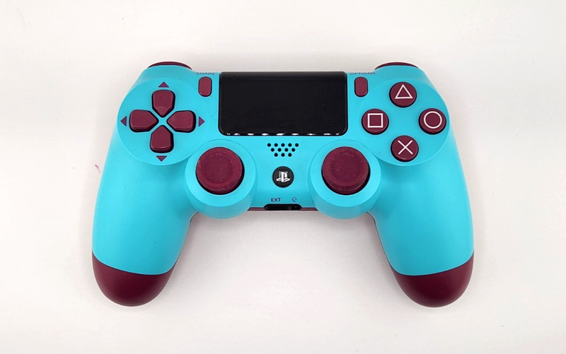 Sony PS4 OEM Authentic DualShock 4 Controller Berry Blue Tested Working