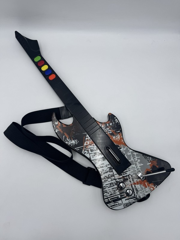 Psyclone Essentials Sony PS2 PSE1980 Wireless Guitar Hero With Strap No Dongle