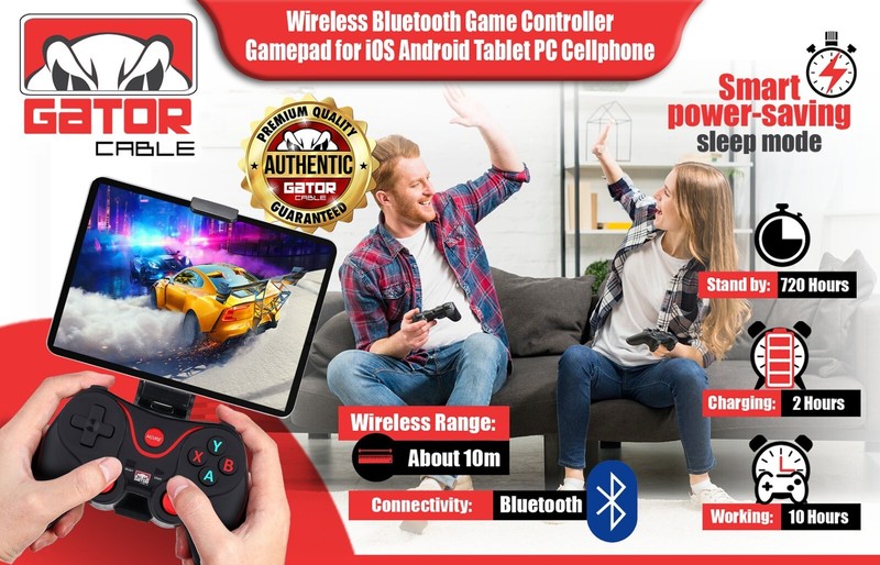 Wireless Bluetooth Game Controller Gamepad For Android iPhone Tablet PC Phone gallery