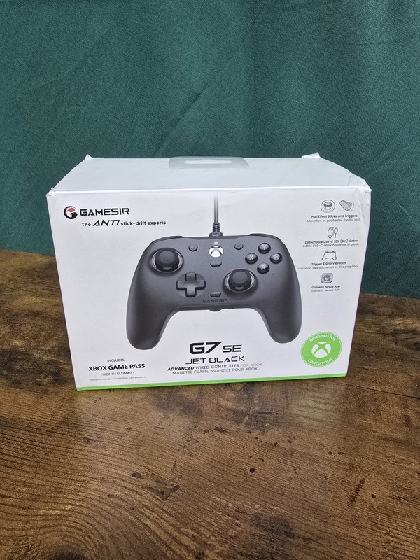NEW GameSir G7 SE Wired Controller Xbox Series X S Dynamic Black Cable NIB