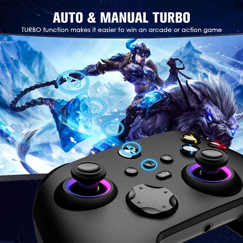 Wireless Controller for Xbox, Compatible with Xbox Series X/S/One/PC, With 2 ... gallery