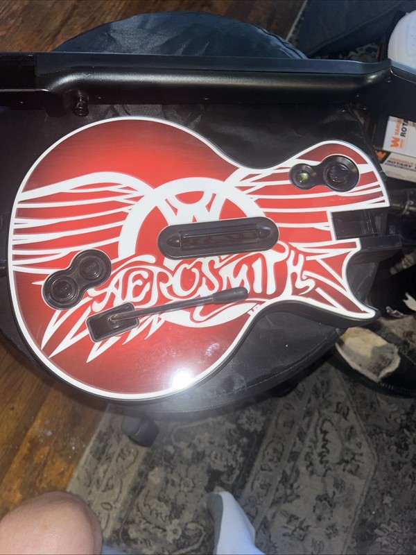 Activision Hero Aerosmith Guitar – Black/Red/White (95339)