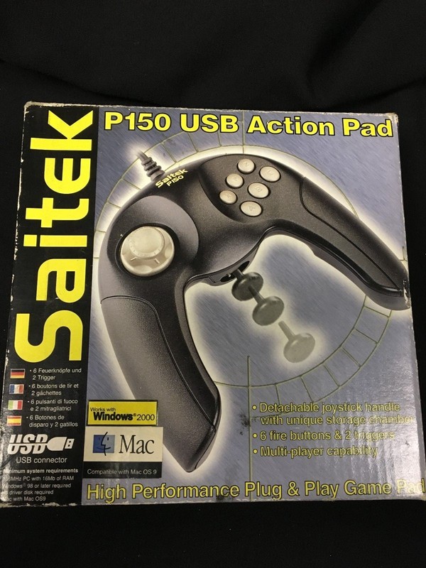 Saitek J31 Plug and Play Game Pad, PC/USB, New in Box