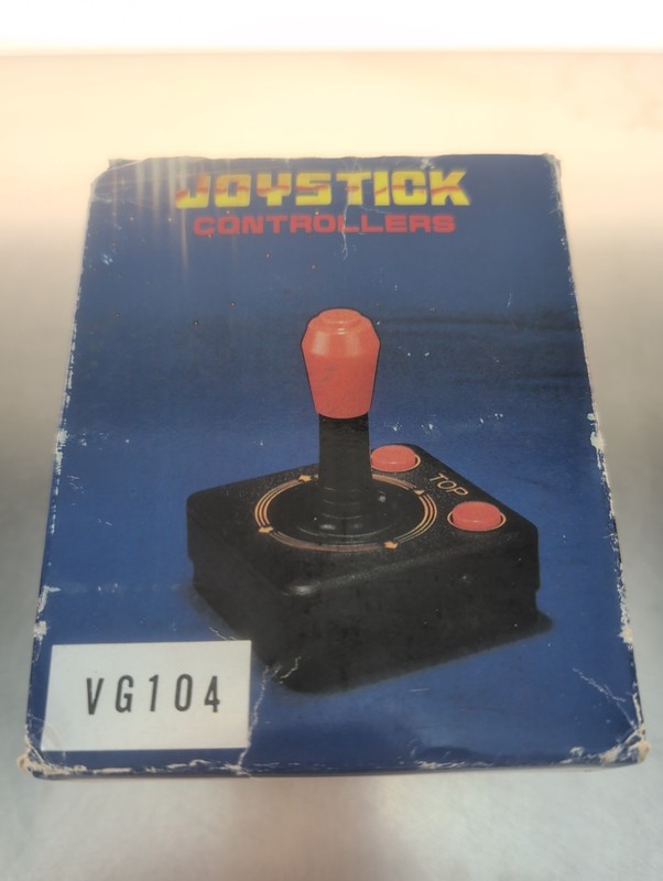 Joystick controller for Atari 800, 400, home computers model number vg104 in box