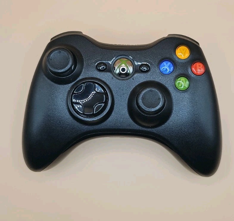 Microsoft NSF-00023 Gamepad for Xbox 360 – Black Tested
