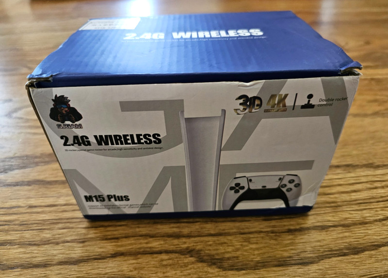 SJGAM M15 Plus 64G 2.4G Wireless Game Stick Console 4K HDMI Double Rocker ref2