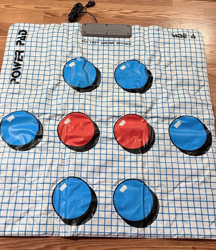 Nintendo NES Power Pad Floor Mat Controller Game Accessory gallery