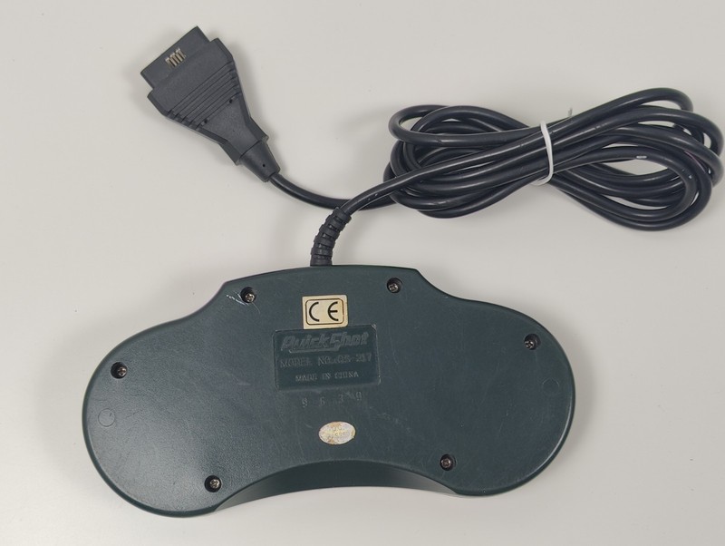 QuickShot Command Pad QS-217 PC Video Game Controller Untested gallery