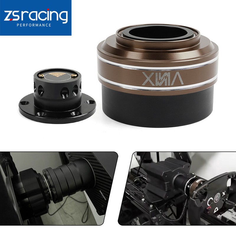 Wheel Base + Quick Release 70mm For Simagic Moza Racing Simulator Steering Wheel