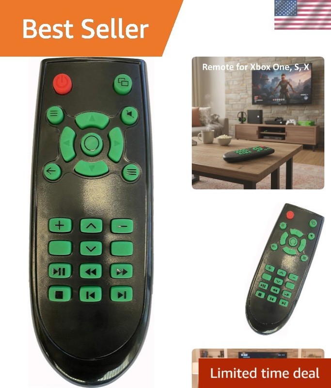 Ergonomic Remote Control for Xbox One & Series X/S – No Programming Required