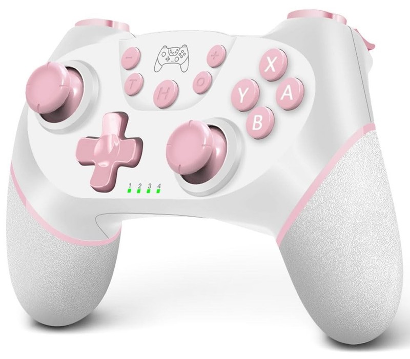 Wireless Controller for Nintendo Switch/Lite/OLED/Switch 2, Vibration/Turbo