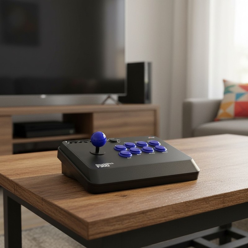 Elegant F300 Arcade Stick – Enhance Your Play with Multi-Device Connectivity