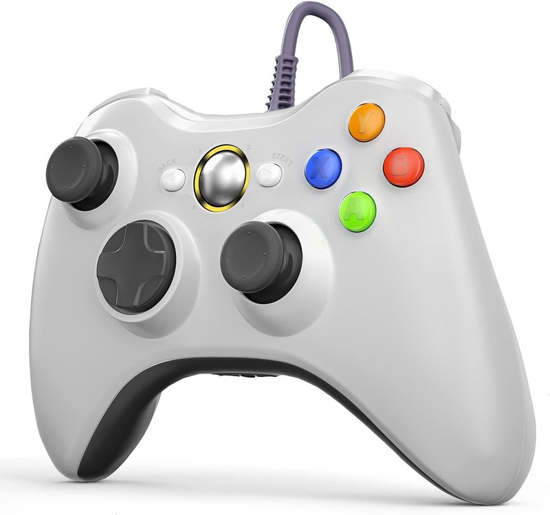 Wired Controller USB For PC Compatible With Xbox 360 / Windows 7 8 10 11 Gamepad