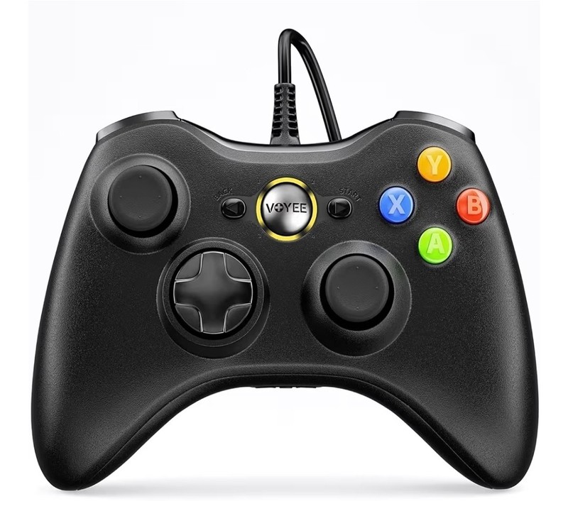 PC Controller, Wired Controller Compatible with Microsoft Xbox 360 & Slim/PC Win