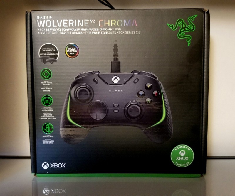 Razer WOLVERINE V2 Chroma X Box Series XIS Controller With Razer Chroma Exc.