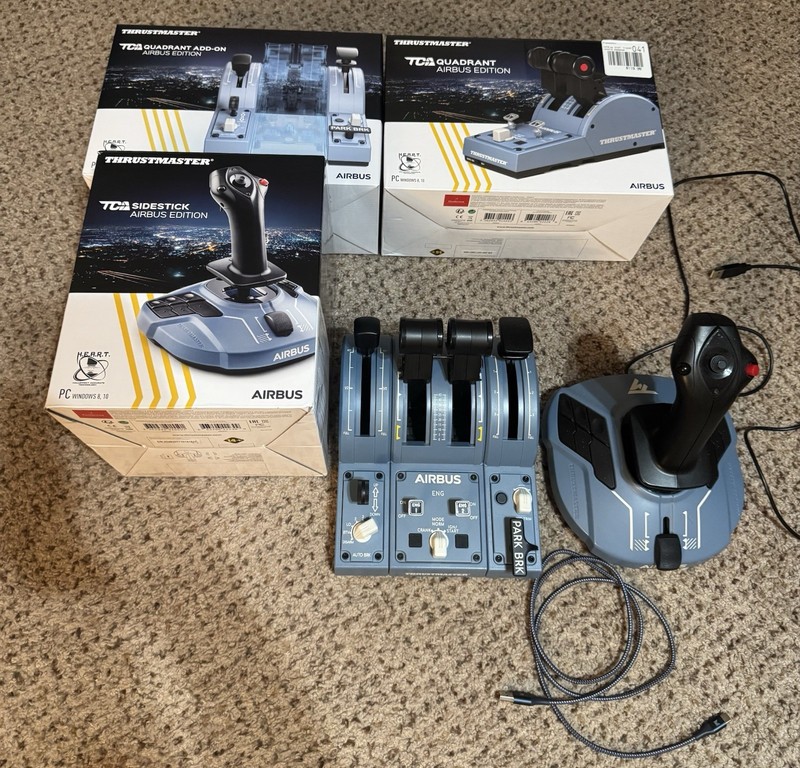 Thrustmaster TCA Captain Pack Airbus Edition Flight Stick & Throttle