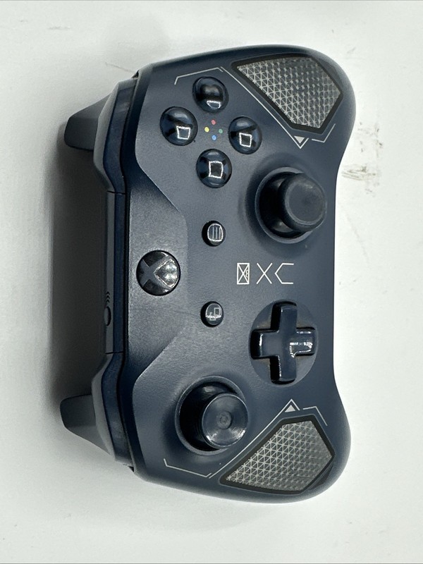 Lot of 2-Microsoft 1708-1537 Xbox One Controller - Patrol Tech Blue/Black gallery