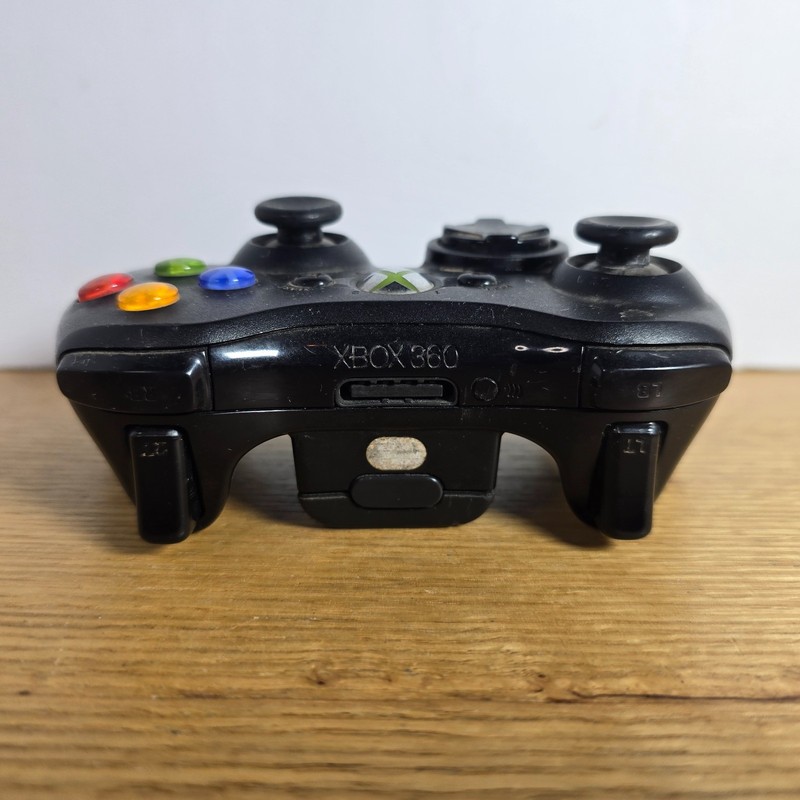 OEM Microsoft Xbox 360 & PC Windows Black Wireless Controller 1403 gallery