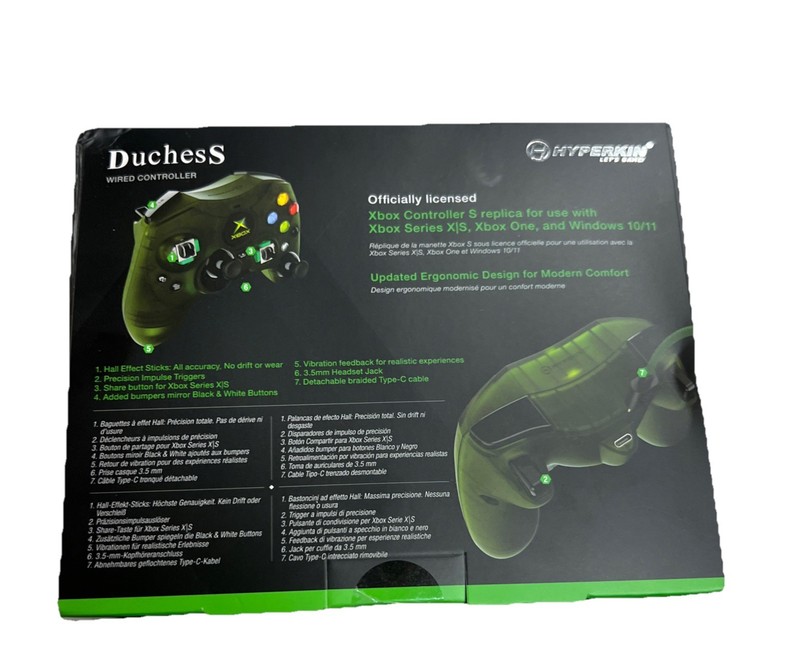 Hyperkin Duches Wired Controller Green Haven - Microsoft Xbox Series X, 1, S, PC gallery