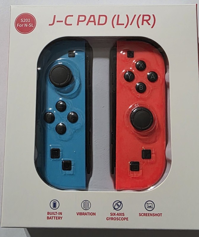 For Nintendo Switch Joy-con-Controller Left + Right Wireless Gamepad 1-Pair @@ gallery