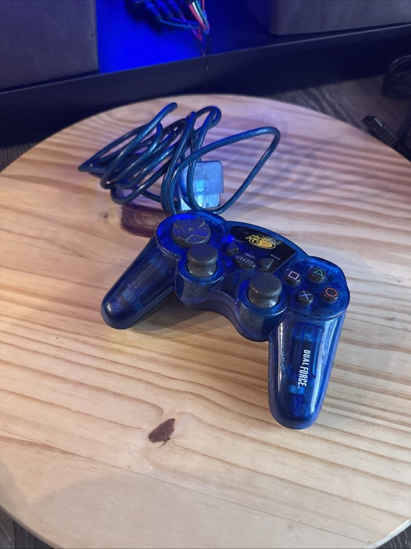 Vintage Mad Cats Dual Force 2 Pro Controller Sony PlayStation 2 tested works