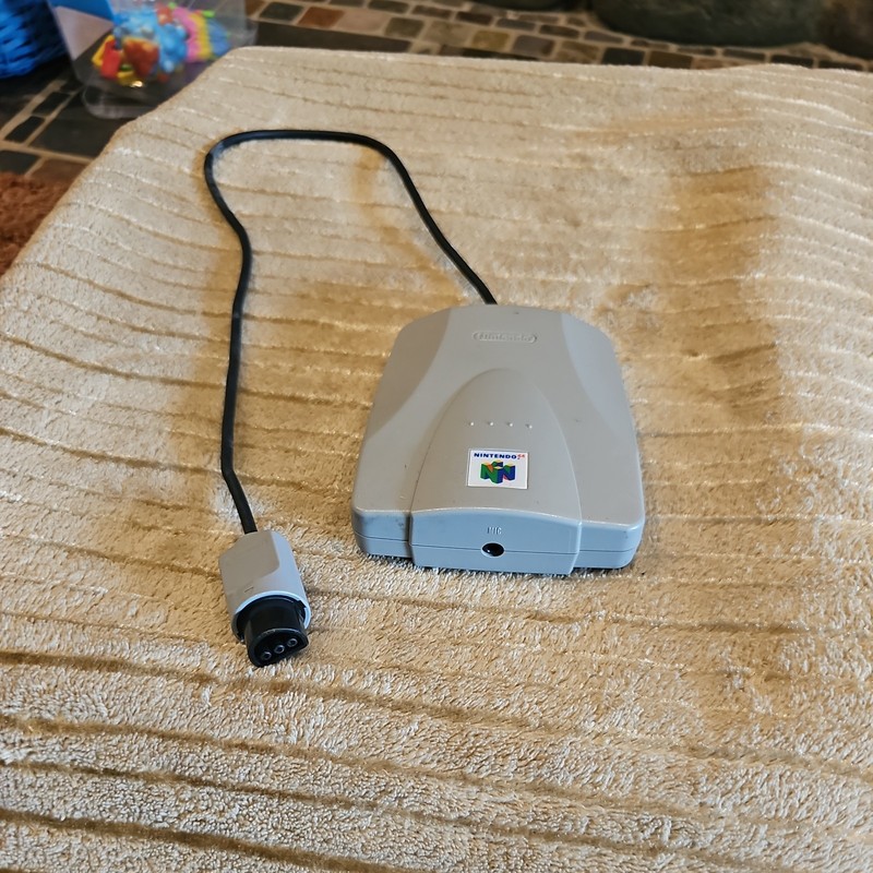 Nintendo 64 N64 VRU Microphone Port Voice Recognition Unit NUS-020 Hey U Pikachu