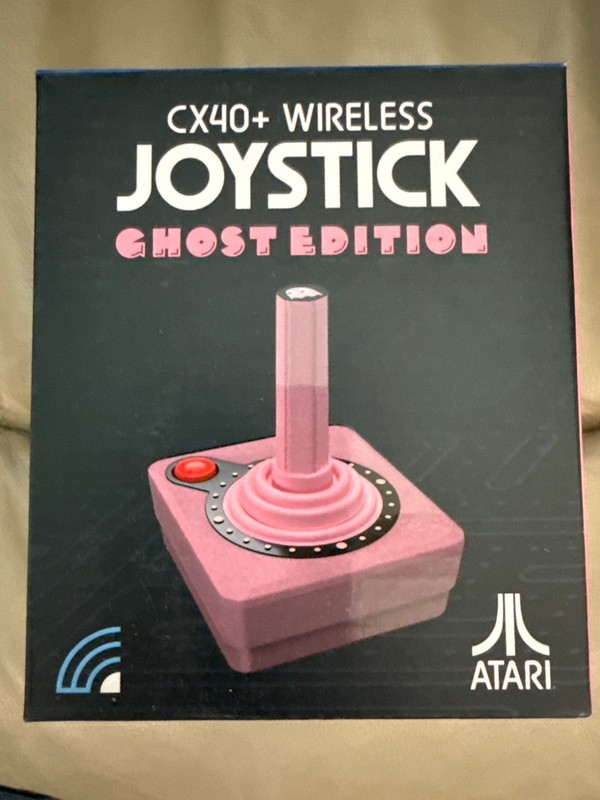 Sealed Wireless Cx40+ Pac-Man Edition Atari 2600+ Pinky (Pink) Controller