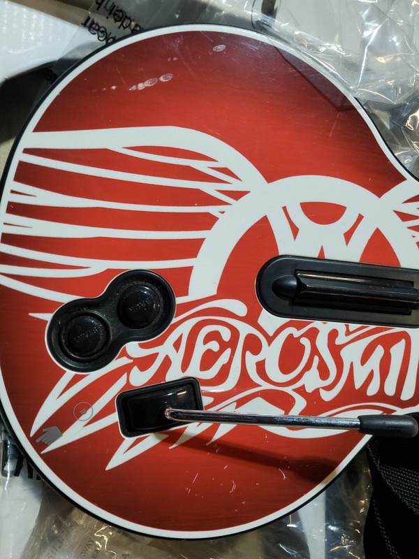 Activision Hero Aerosmith Guitar – Black/Red/White (95339)