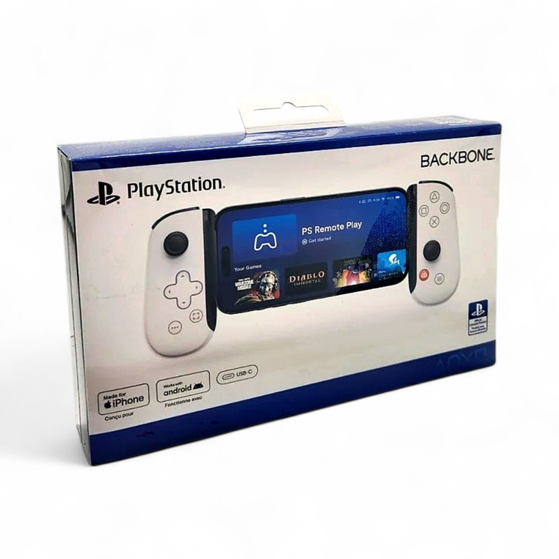 Backbone One USB-C Mobile Gaming PlayStation Edition Controller White