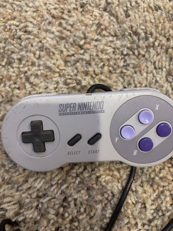 Official Super Nintendo SNES Original Authentic OEM Controller SNS-002