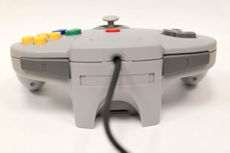 Nintendo N64 USB Controller Gray By Mars Devices Grey Gamepad gallery