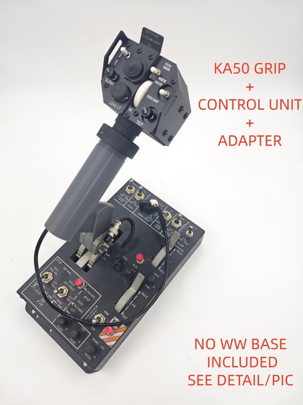 ka50 helicopter grip for winwing orion throttle base diy collective cockpit dcs