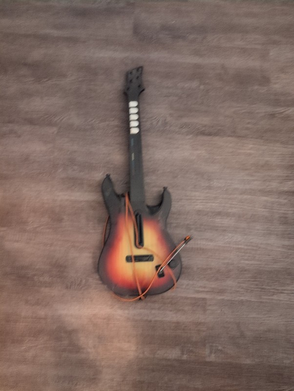 Custom Made Modded Guitar Hero Controller. Set your own RGB Lights as well!