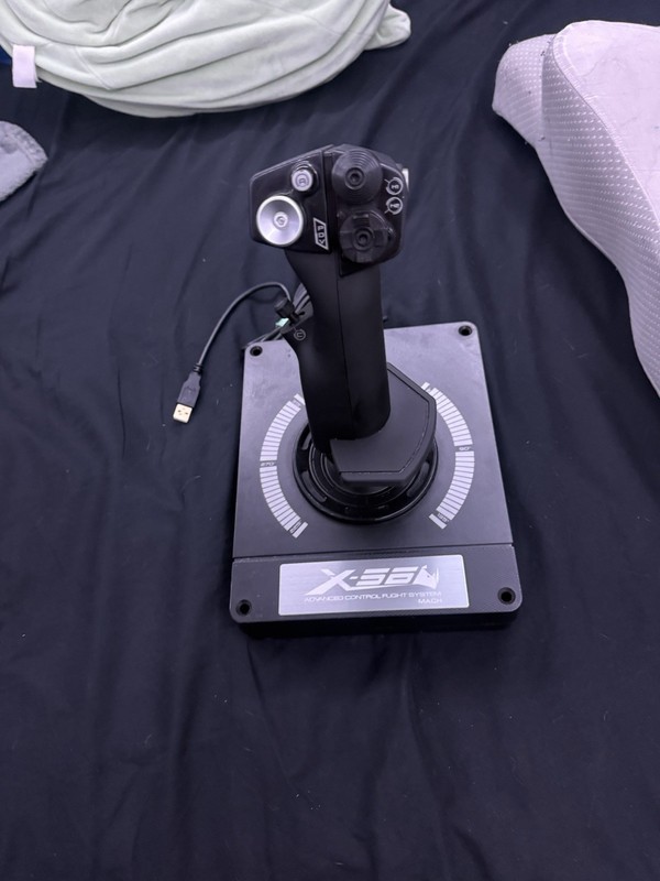 Logitech G X56 H.O.T.A.S. Flight Simulator Joystick Controller Joystick Only