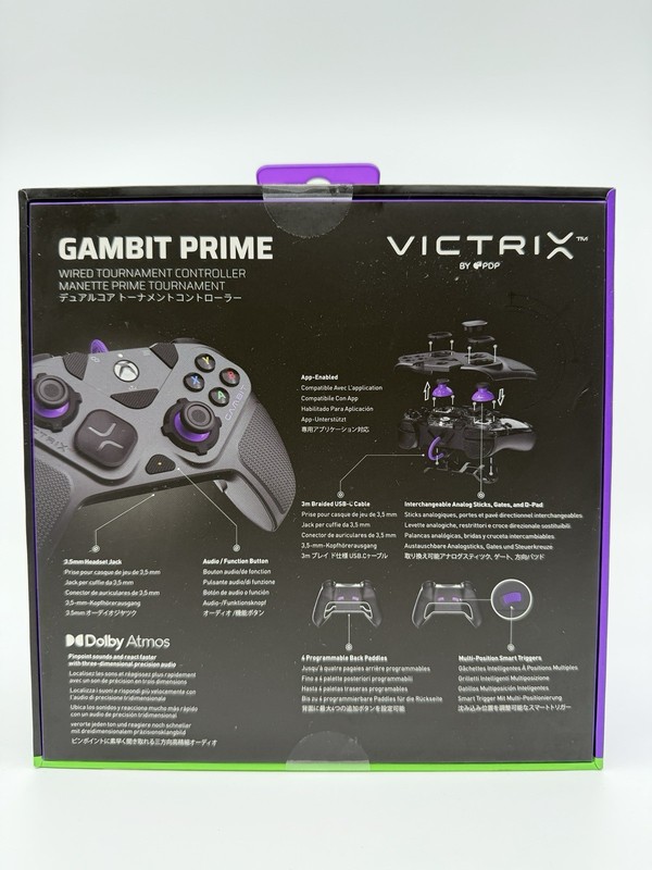 Victrix Gambit Prime Wired Tournament Controller -Xbox NIB Sealed gallery