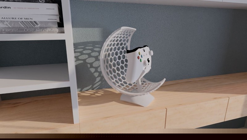 MODERN HIVE Moon Controller Stand Fits PlayStation & Xbox Controllers